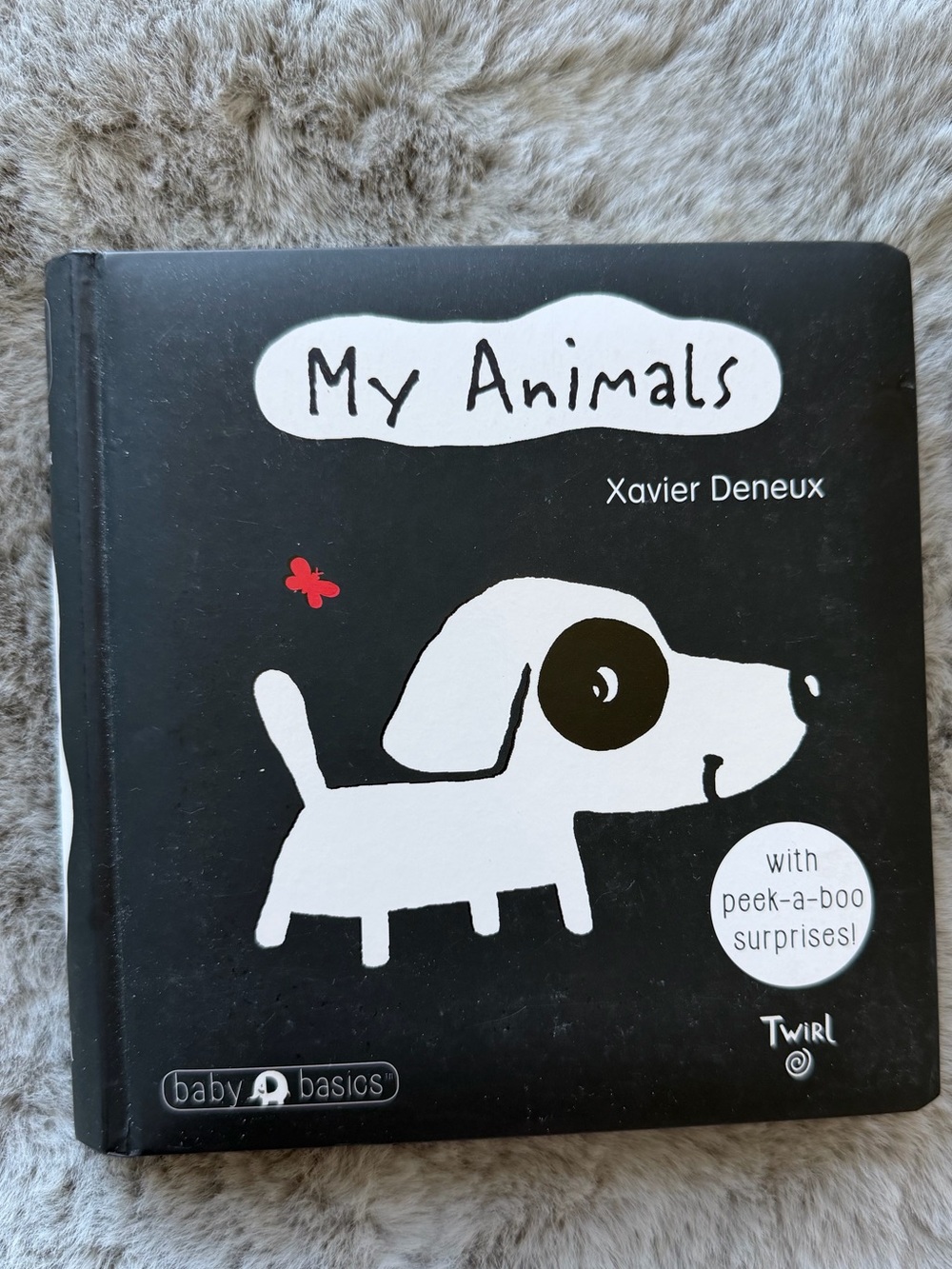 My Animals: BabyBasics Black & White Book